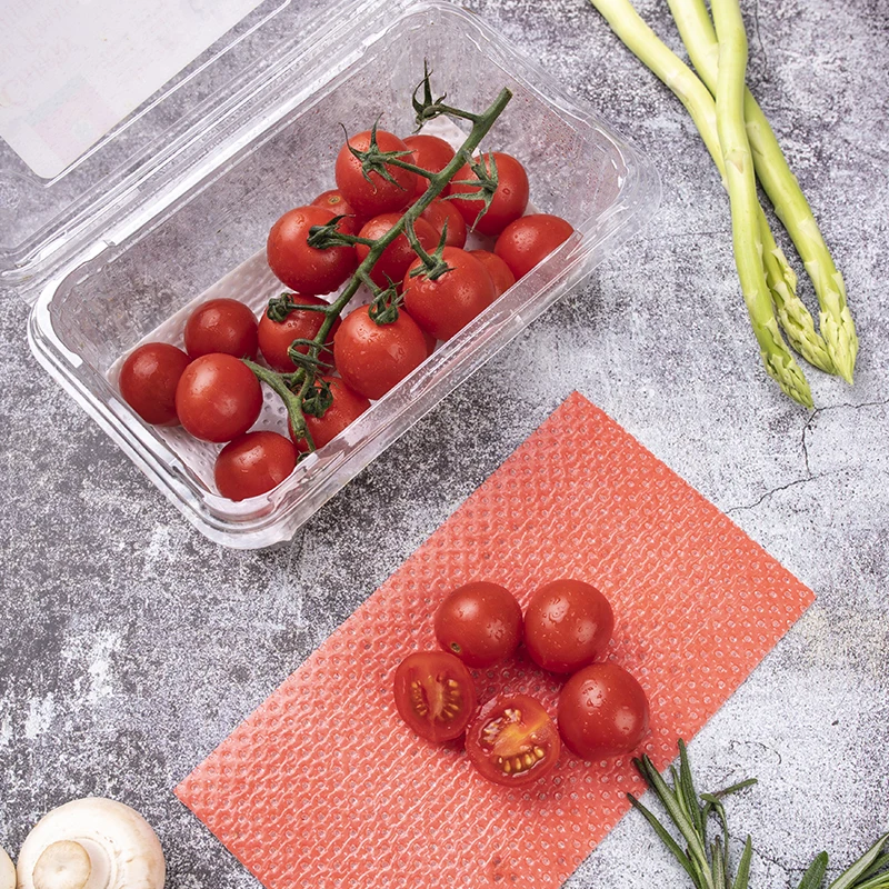 Food absorbent pads for meat