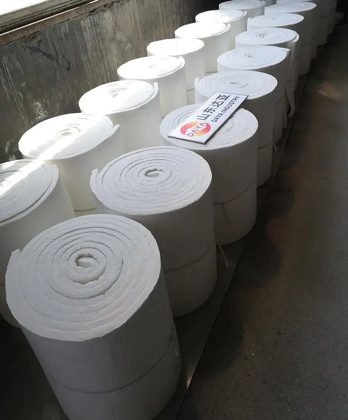 
CERAKWOOL 1260C 3600X600X50mm 128kg/m3 8P BAG PACKAGING REFRACTORY CERAMIC FIBER BLANKET 