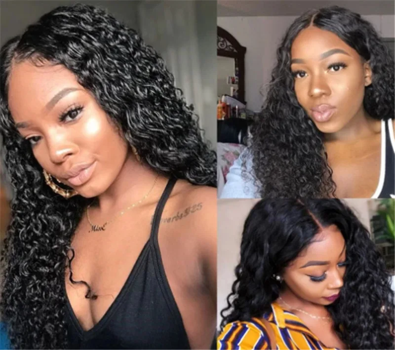 Matte high temperature silk African small curl explosive head long curl chemical fiber head set wig