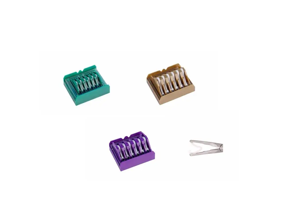 Hemolock clips for both open surgery and laparoscopic surgery