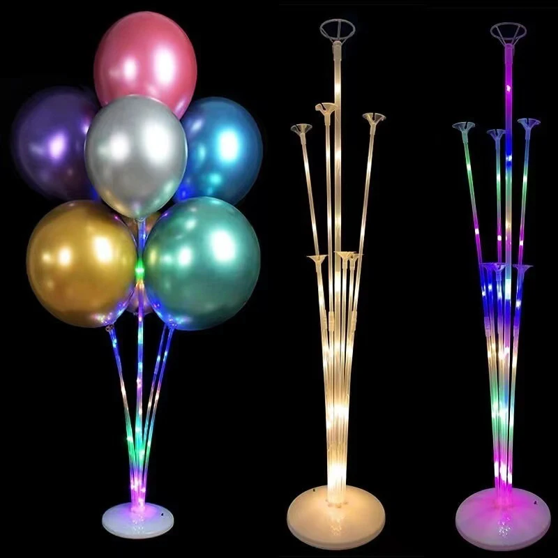 Balloons Flashing LED  Party Needs Decorations  Decorations LED Balloon Stand