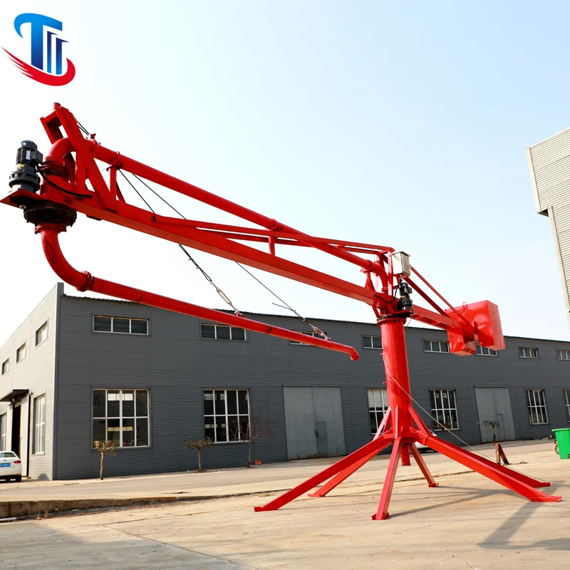 Electrical Remote Control Concrete placing boom  Spider Concrete Placing Boom for Construction