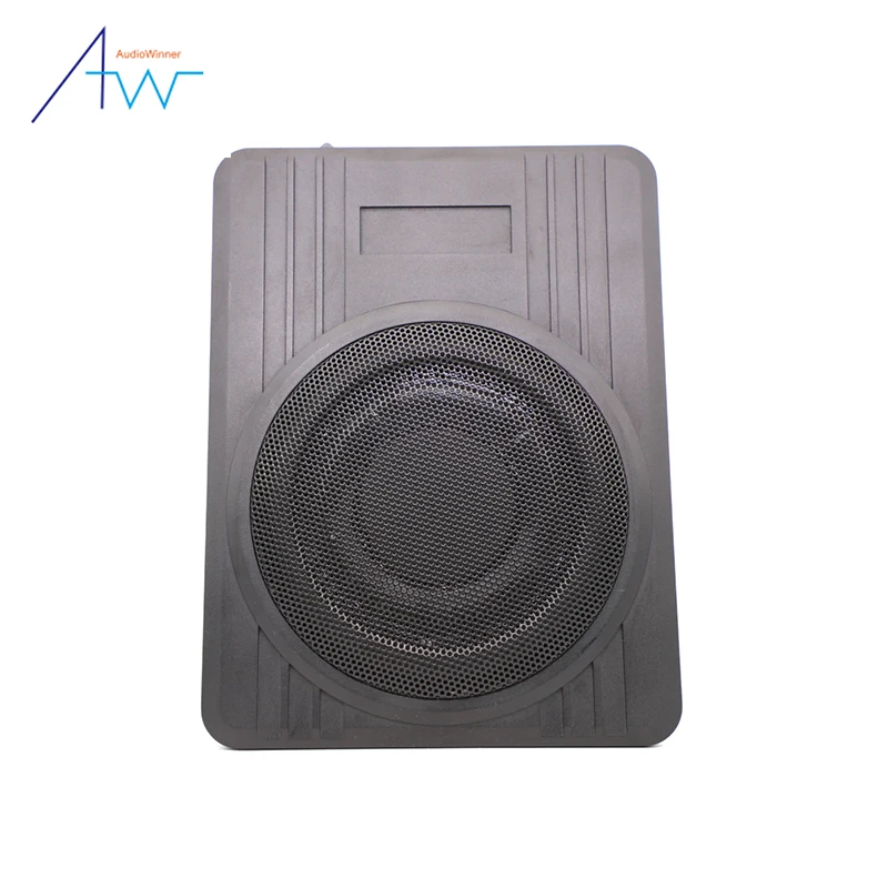 professional high performance digital designs audio 8 inch power pro car slim under seat active car subwoofer speaker