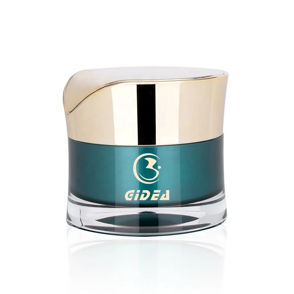 50ML Fancy Plastic Cosmetic Jars with Screw Cap