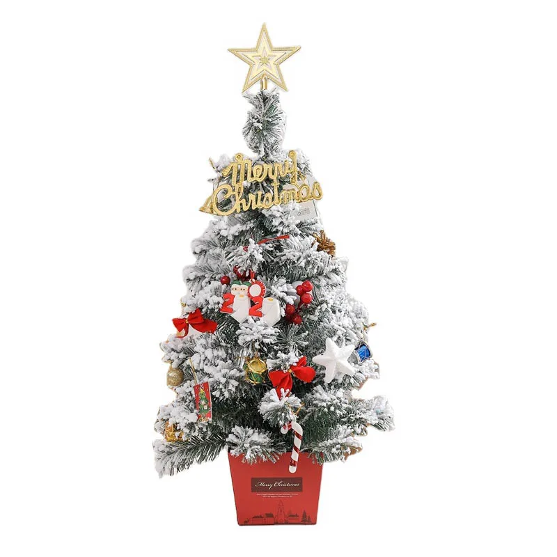 
christmas decorations nordic Artificial Christmas Tree Decorated With Lights 