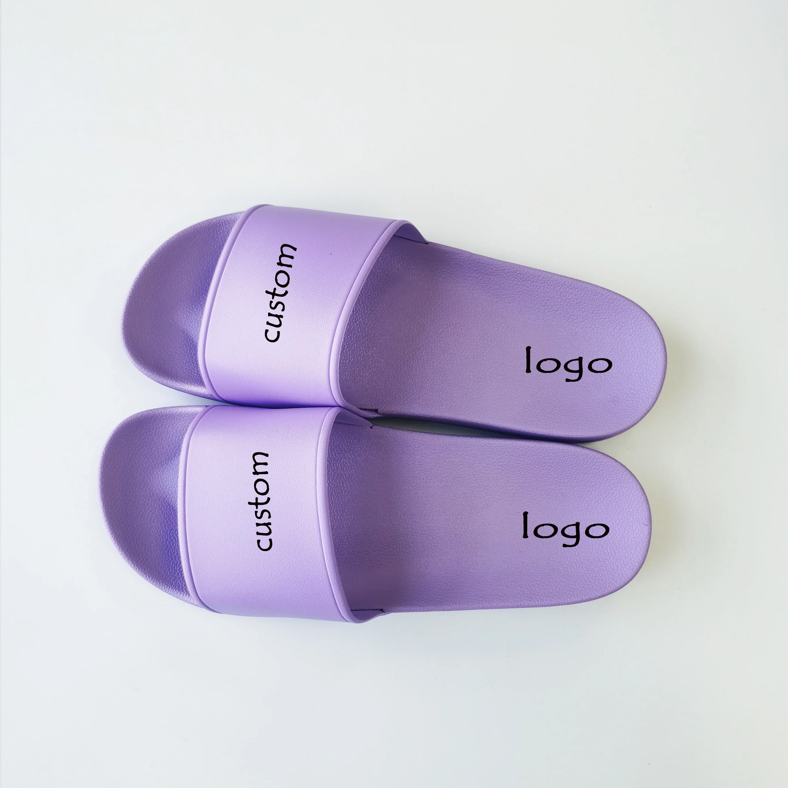 Summer fashion new cute cartoon pink panther slippers women PVC indoor slip-resistant thick soles couples slides