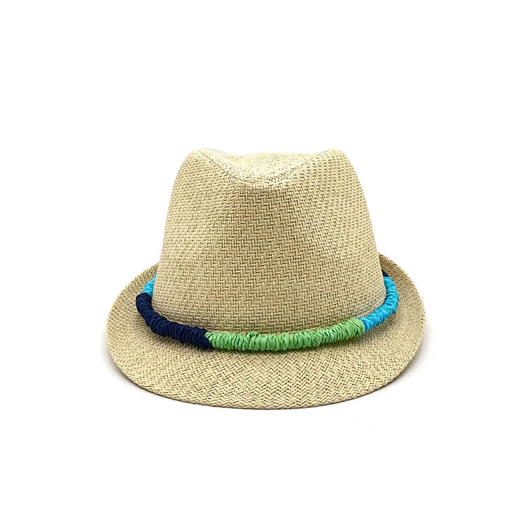 Factory Direct Supply Beige Beach Hat Straw Spring Outing Visor Hat