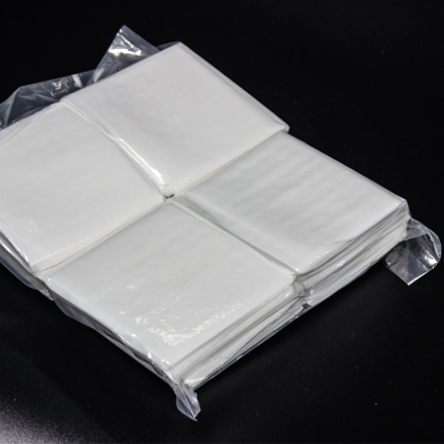 Wholesale Lint Free cleanroom Industrial Wipes 100% Polyester Microfiber Cleaning Cloth For Ultra Lens Cleaning