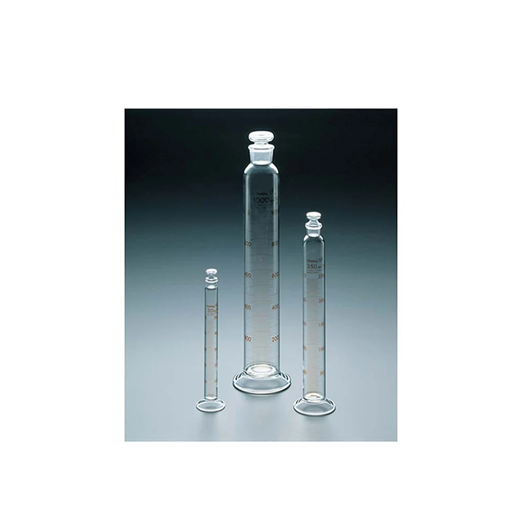 Round base measuring 500 ml glass graduated cylinder from Japan