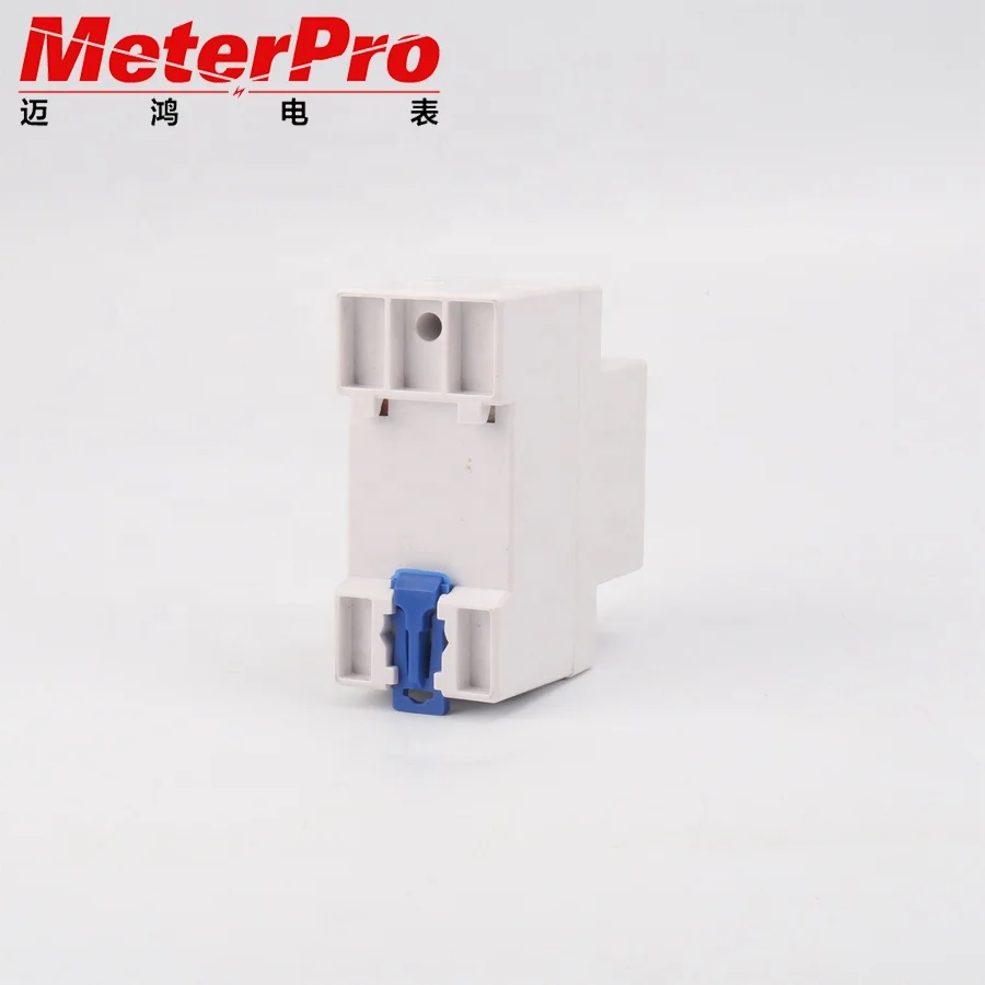 IEC standard Single Phase Digital Small Din Rail kWh Energy Consumption Meter