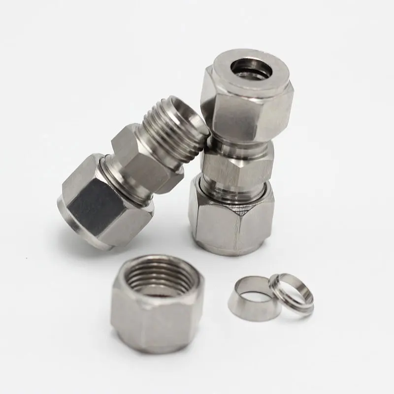 7023 YURUN Atomizing spray nozzle Stainless Steel304 Cutting Ferrule union one nozzle hole for water fog mist system hose
