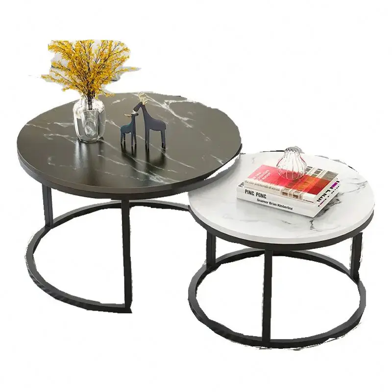 Round Fibercement Coffee Table