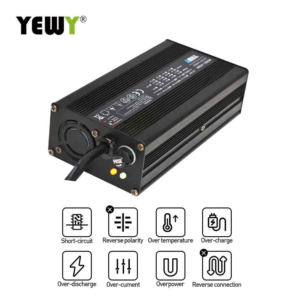 240w 10a 24v 8a 36v 5a 48v 4a 60v 3a 72v 2a Portable Electric Bike Mobility Motorcycle Lithium ion Battery Charger