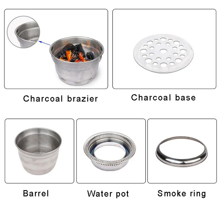 Домашний коммерческий корейский гриль для барбекю самовыхлопывающийся бездымный с углем духовка выпечки нижним