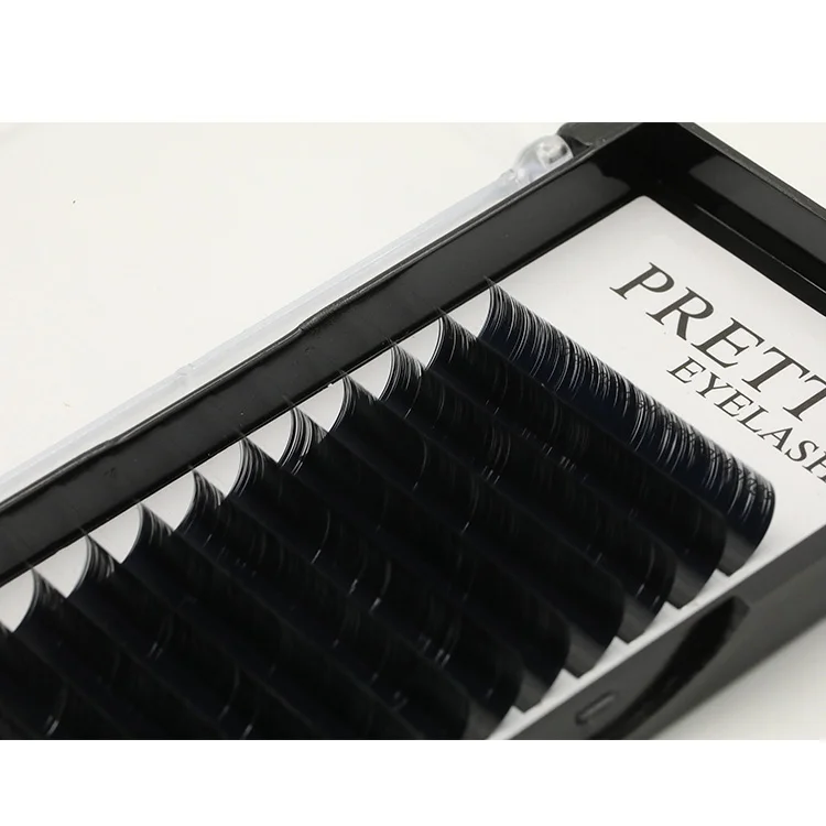 Lash Eyelash Extensions Manufacturer 03 Eyelash Extension Luxury 0.05 Individual Mink High Quality Korean PBT Fiber Natural Long