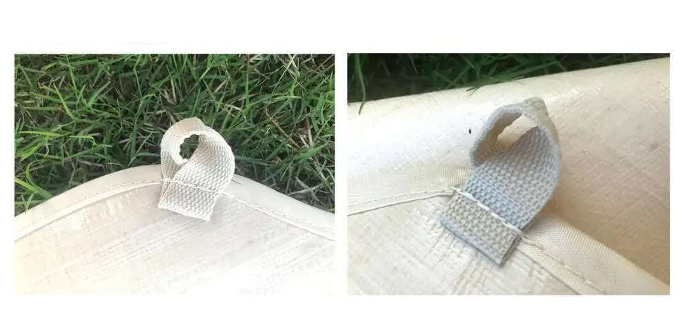 DANCHEL OUTDOOR 5M Black Lightweight Tent Footprint Mat for Bell Tent Camping Picnic Hiking