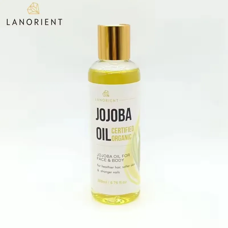 Масло LANORIENT Jojoba удаляет угри и очищает поры салоны красоты для массажа лица базовое масло растений жожоба