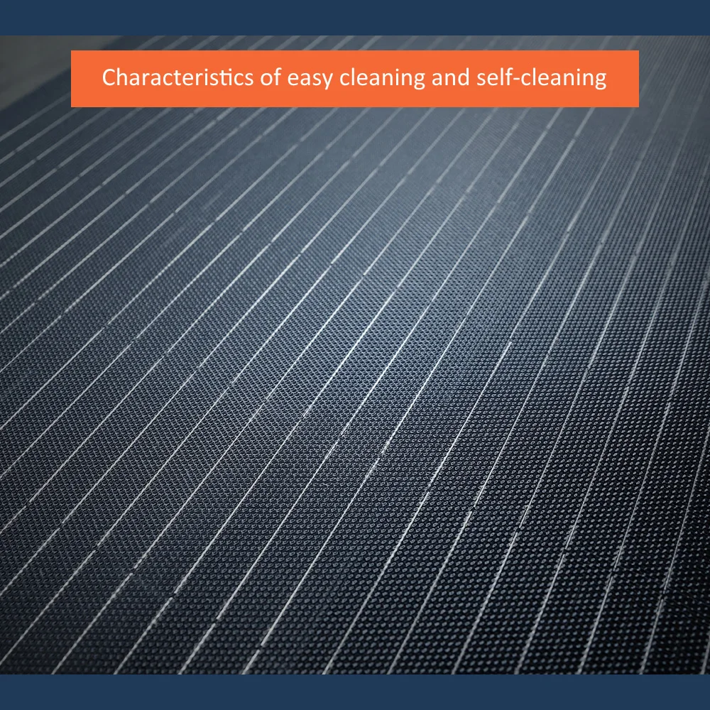 Flexible 200W Solar Panel 100W ETFE Thin Film 115W 130W Mono 185W High-Efficiency Flexible Solar Panels