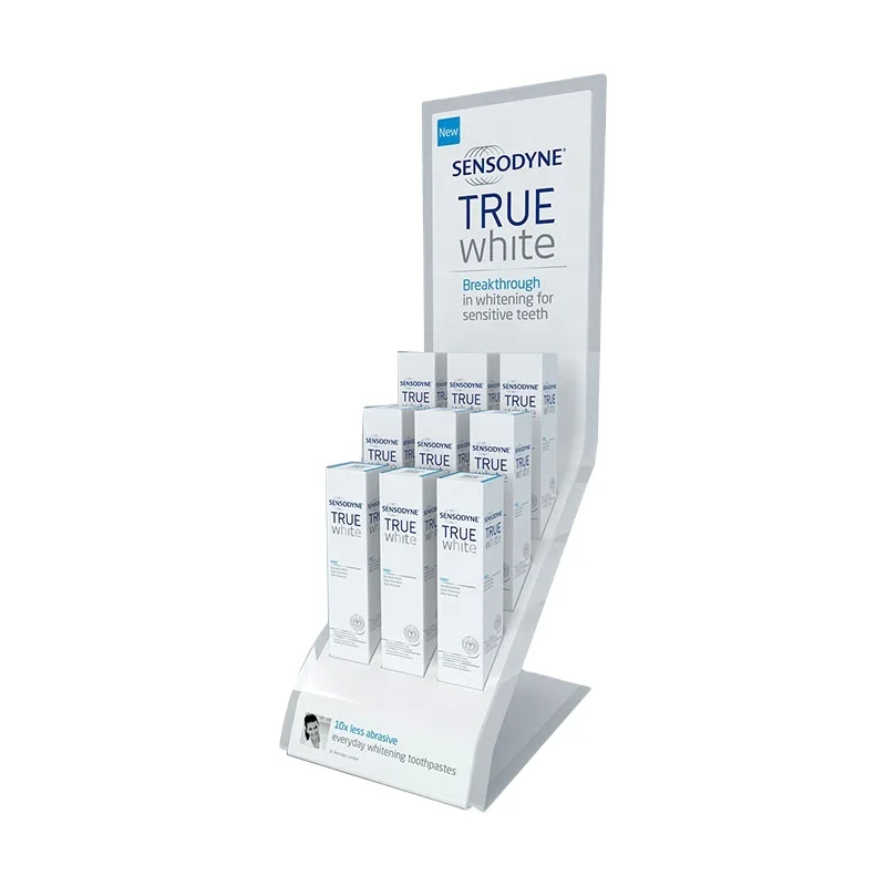 Custom Acrylic POS POP Promotional Counter Acrylic skin Care Display cosmetic Display Stand Cosmetic Stand for Advertisement