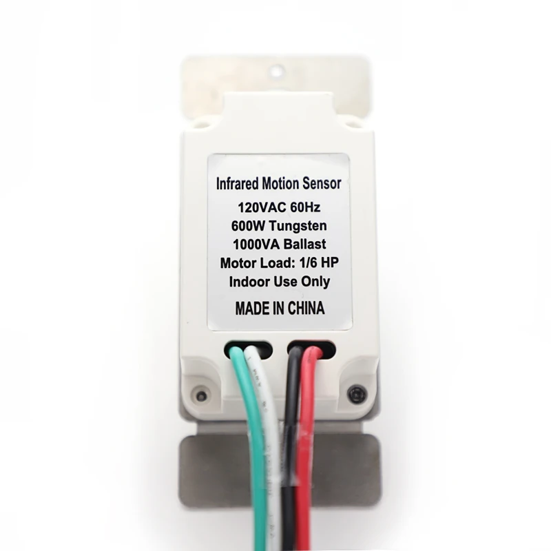 Wall Mount PIR Infrared Occupancy Vacancy Motion Sensor Switch