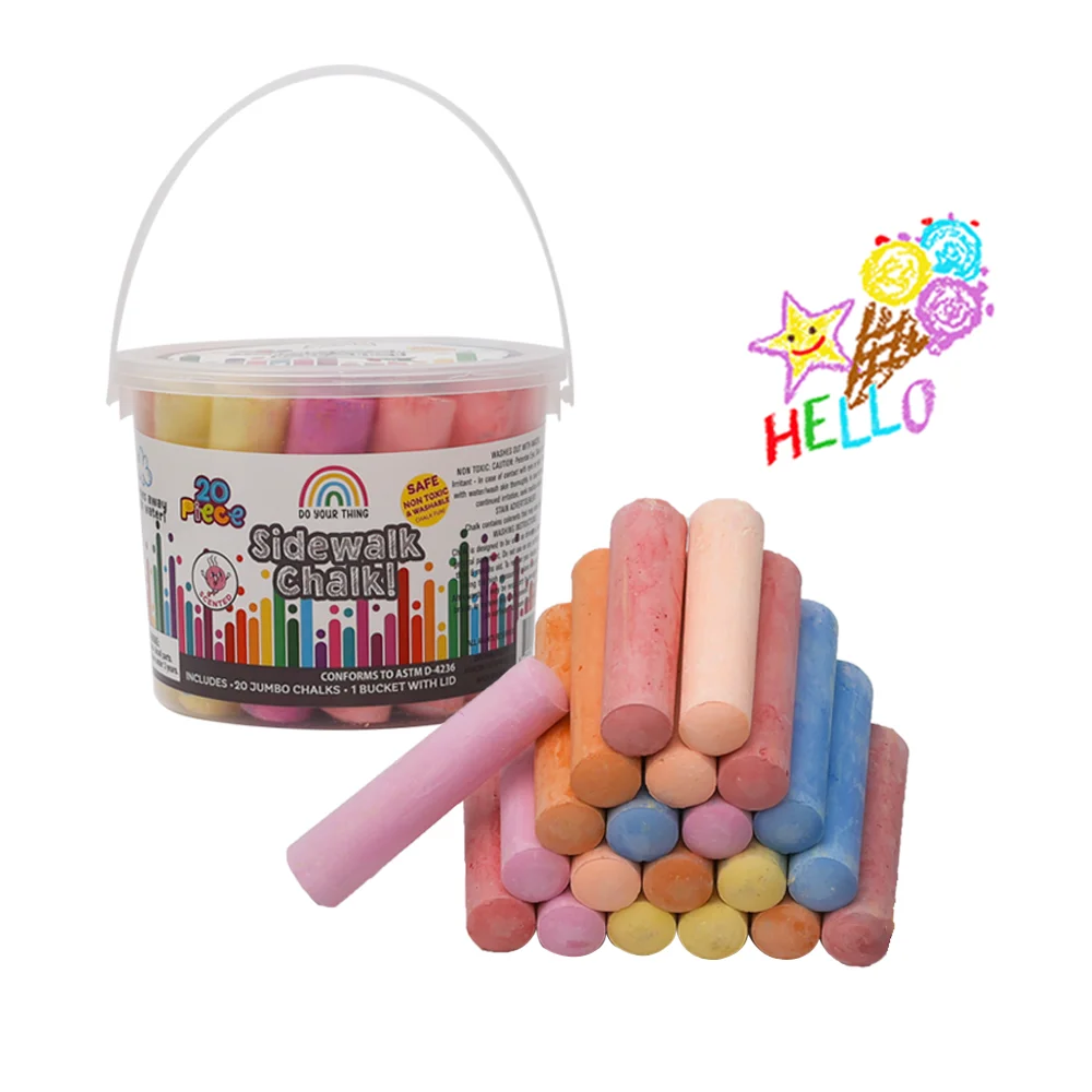 20ct Джамбо тротуарный мел