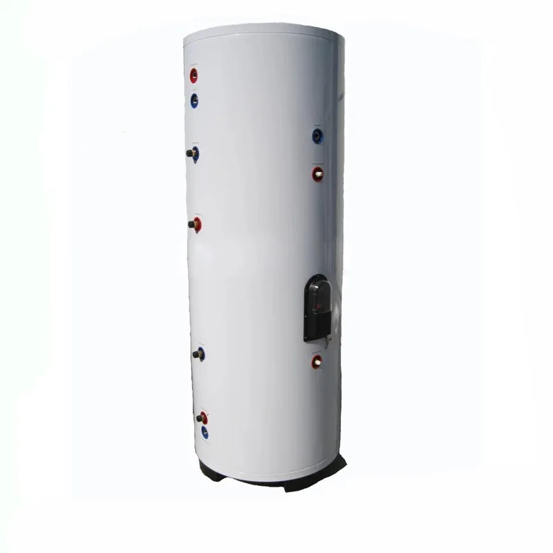 France ERP  Stainless steel   100L  200L 300L  buffer tank  with Heat exchanger  For Hot Water  and Heat Pump