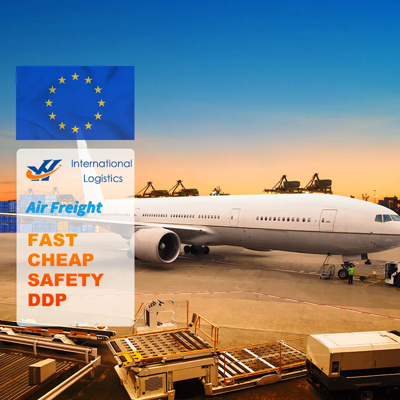 Professional Cheap China Shipping Agent by Air Shipping cargo to Germany 3PL warehouse DDP Customs Tax included
