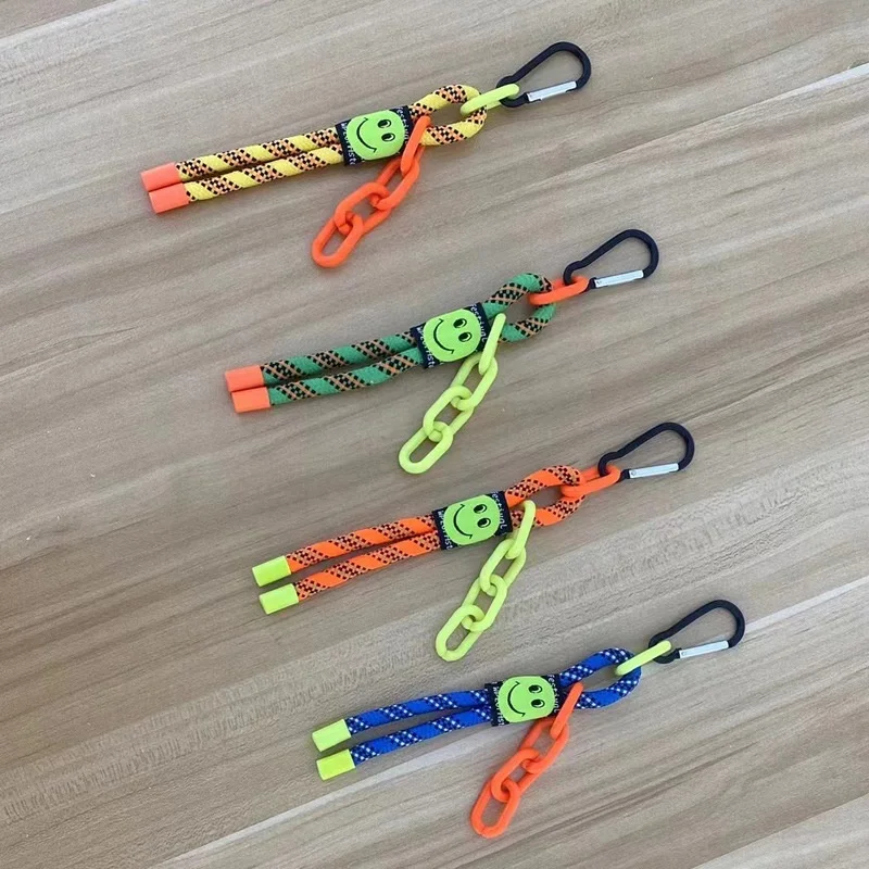 Mobile Phone Lanyard Short Fashion Fluorescent Lanyard Bag Personalized Lanyard rope phone strap