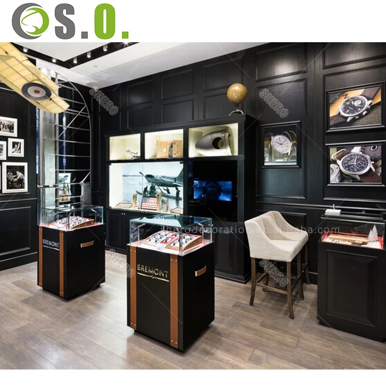 Shero decoration watch furniture with display case