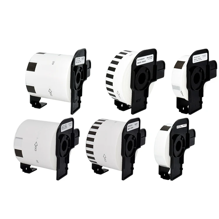 Factory Wholesale Compatible Dk11202 62mm*100mm*300pcs 11202 DK Shipping Labels Compatible DK-11202 Thermal Paper Roll