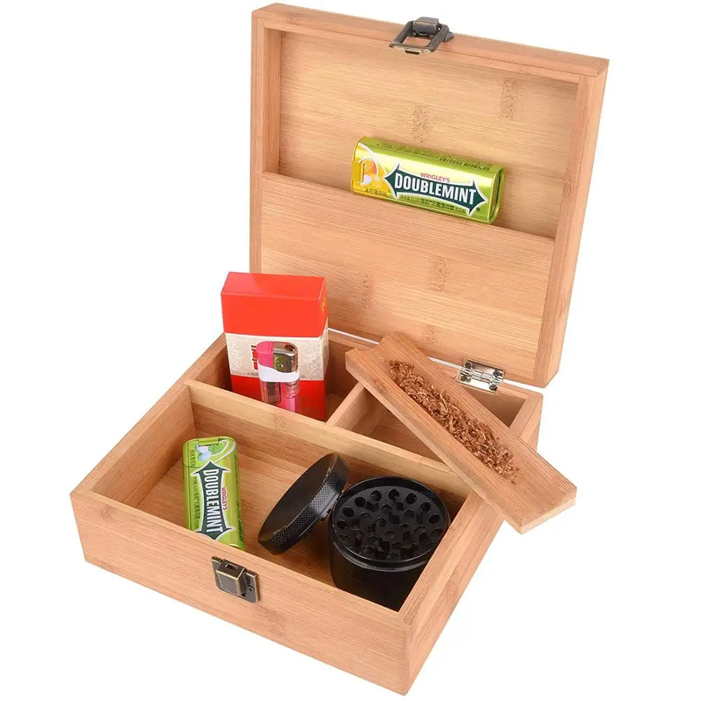 Разместите все свои аксессуары для курения тайник коробка сорняков с прокатки лоток