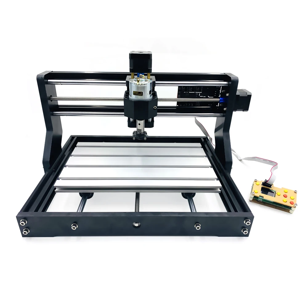 Гравировальный станок GRBL control CNC 3018 PRO, Настольный фрезерный станок с ЧПУ «сделай сам» для пластика, дерева, акрила, ПВХ, печатной платы
