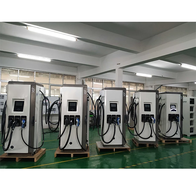  EF160CJ082 82квт зарядная точка электромобиля с CCS CHAdeMO и IEC 62196 Тип-2 три разъема для зарядки