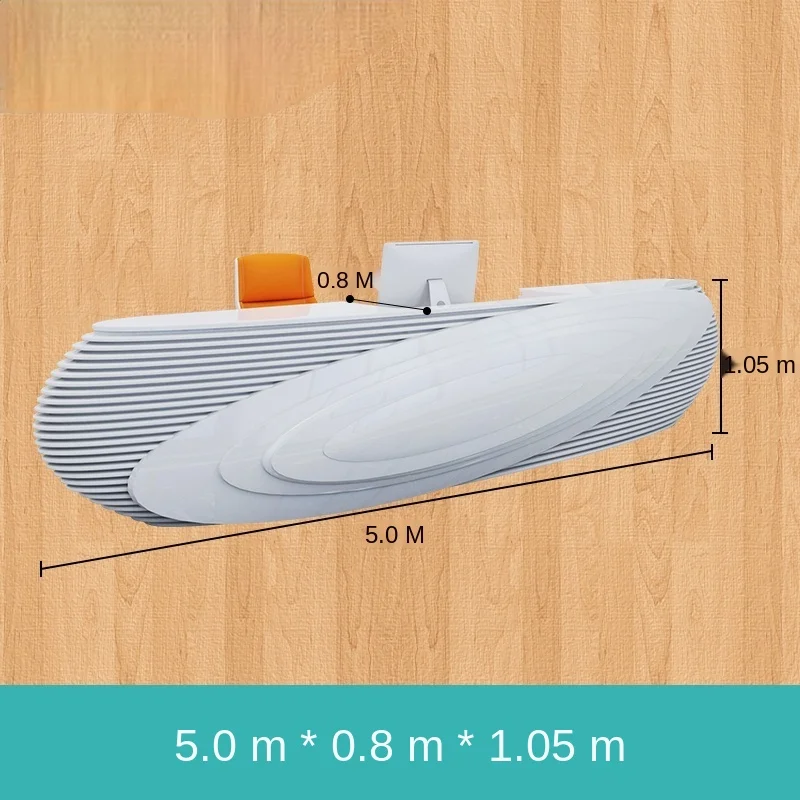 Reception counter modern fashion hotel front desk beauty salon bar counter cashier