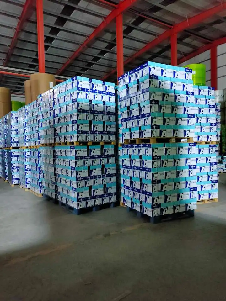 Factory wholesale price A4 paper 70/80GSM A4 size copy paper wood free white copy paper manufacturers