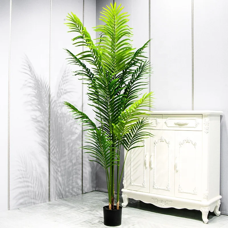 art decor Artificial plant Home Artificial Potted Plants Trees Bonsai Rubber Leaves Plastic tree Leaf Decorative indoor tropical