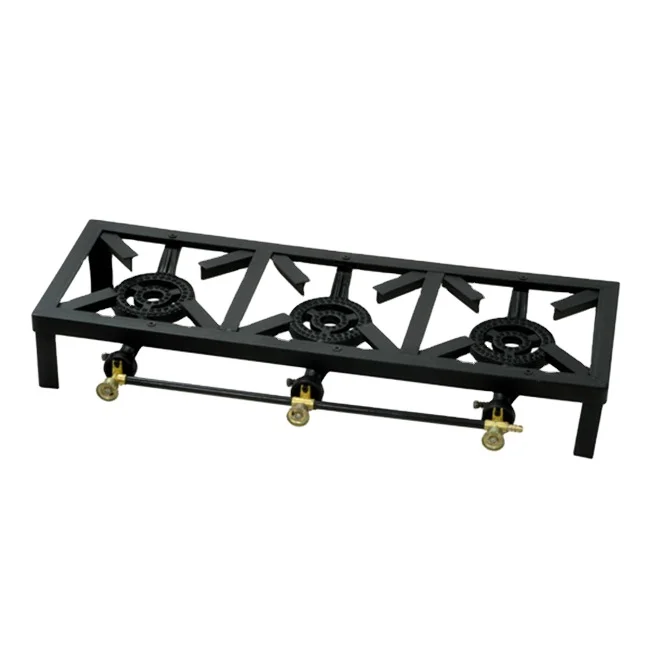 Popular Efficiency Three gas stoves Fierce fire cast iron gas stove