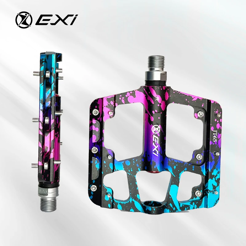 Ultralight 3 Bearing CNC Aluminium Alloy Pedals for Mountain Bikes BMX Road Bicycles Cruisers