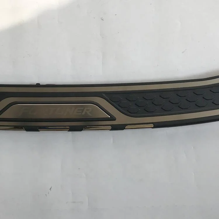 New Fortuner 2022 LED Rear Bumper Plate Step Sill Plate for Fortuner 2016-up