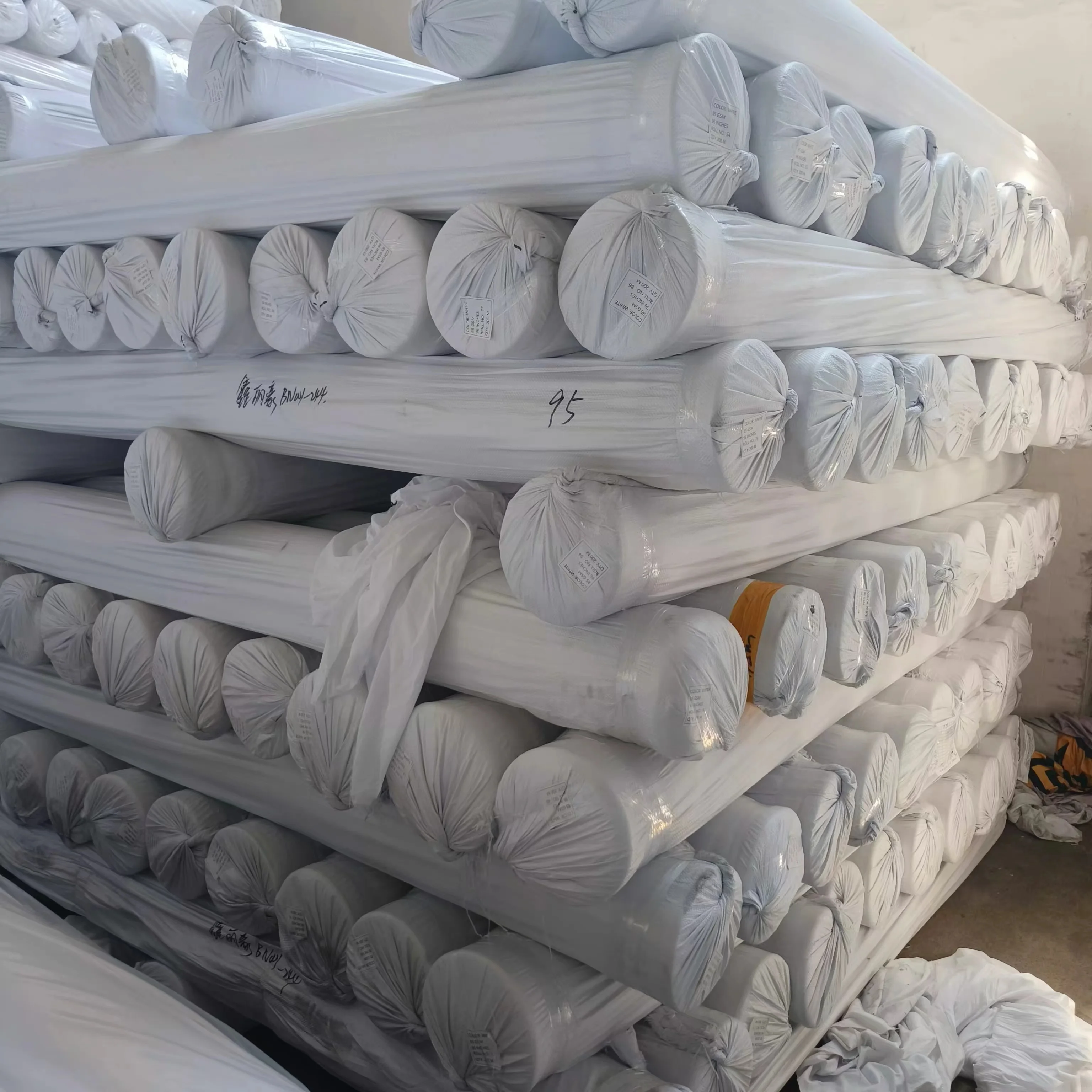 100% polyester microfiber woven brushed soild dyed bed sheet velvet curtain telas fabric textiles in roll