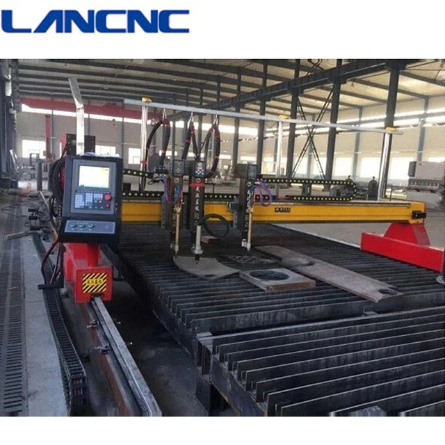 Hot sale Gantry type heavy duty CNC gas /plasma  cnc plasma metal cutting machine