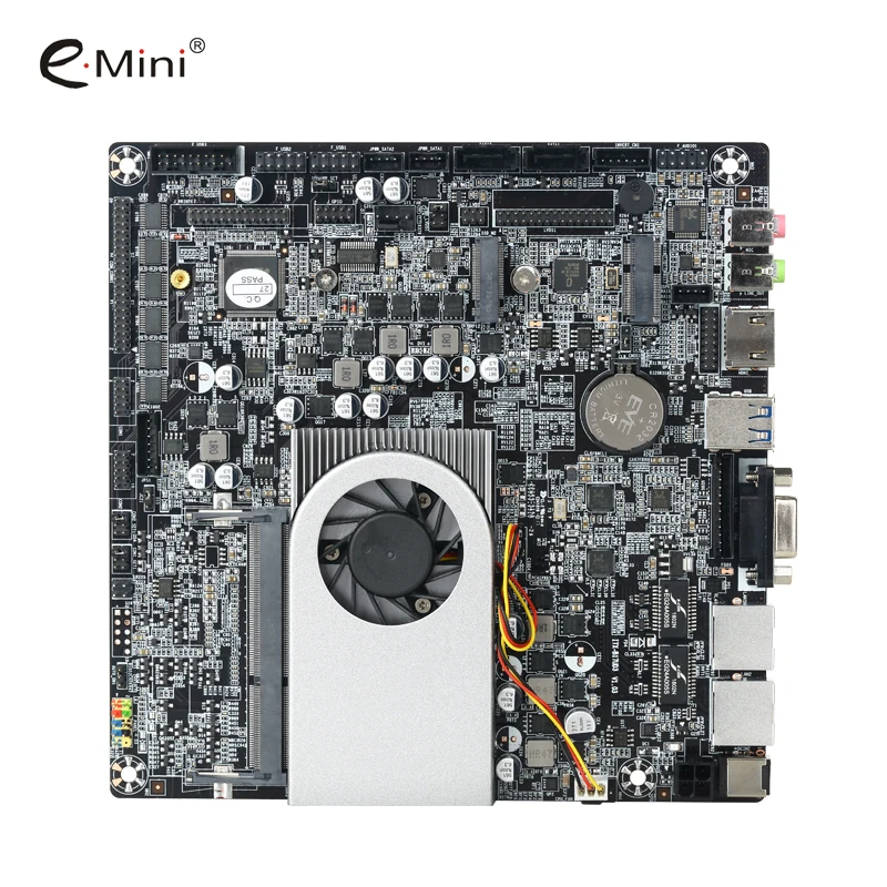 Durable Dual NIC Embedded Linux Mini PC DDR3 Compatible Motherboard