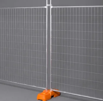 Temporary Fence Australia Easily Assembled High Quality Outdoor Metal Steel Silver Security Fence Panels