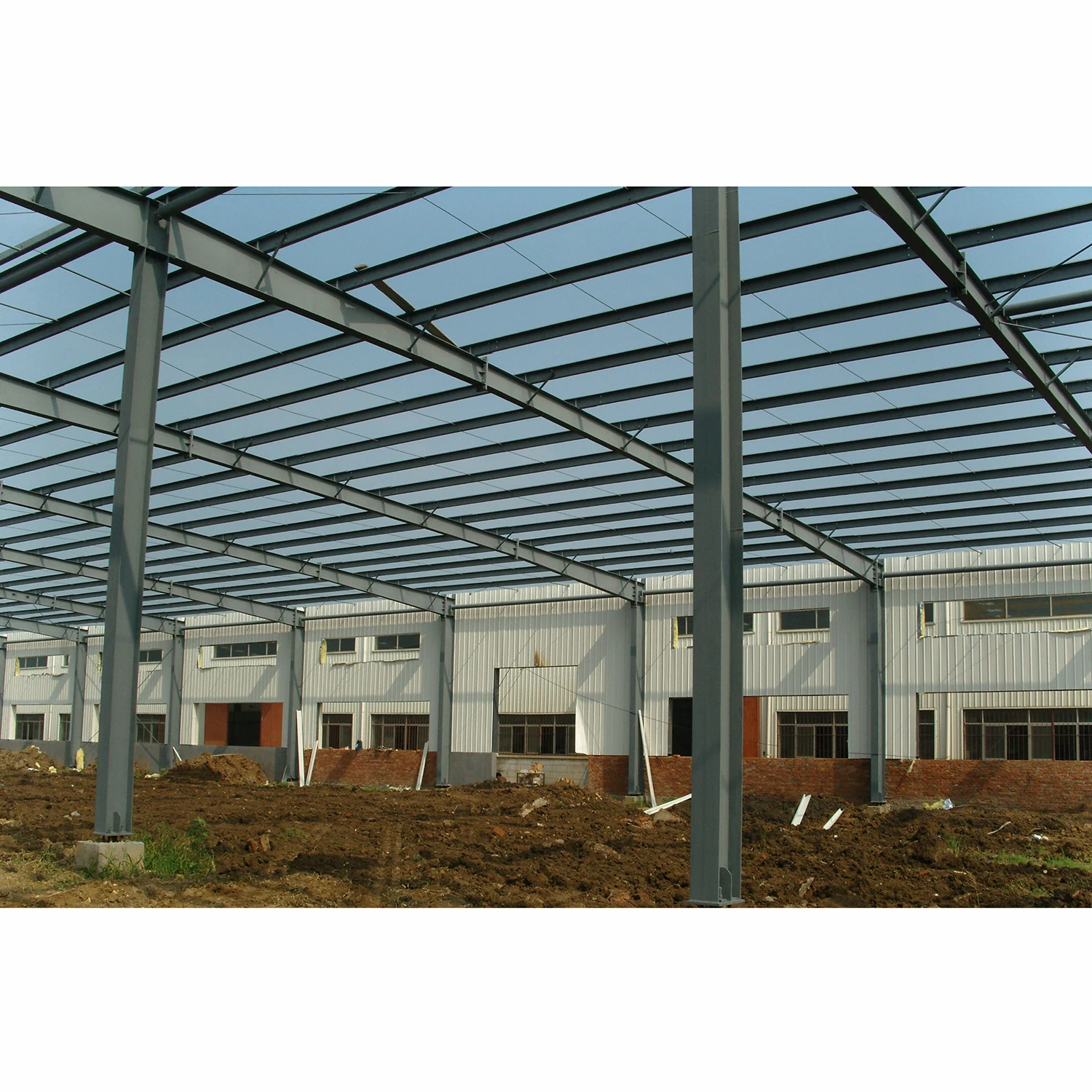 Складские здания сборные супермаркеты ангар низкая цена стальная конструкция