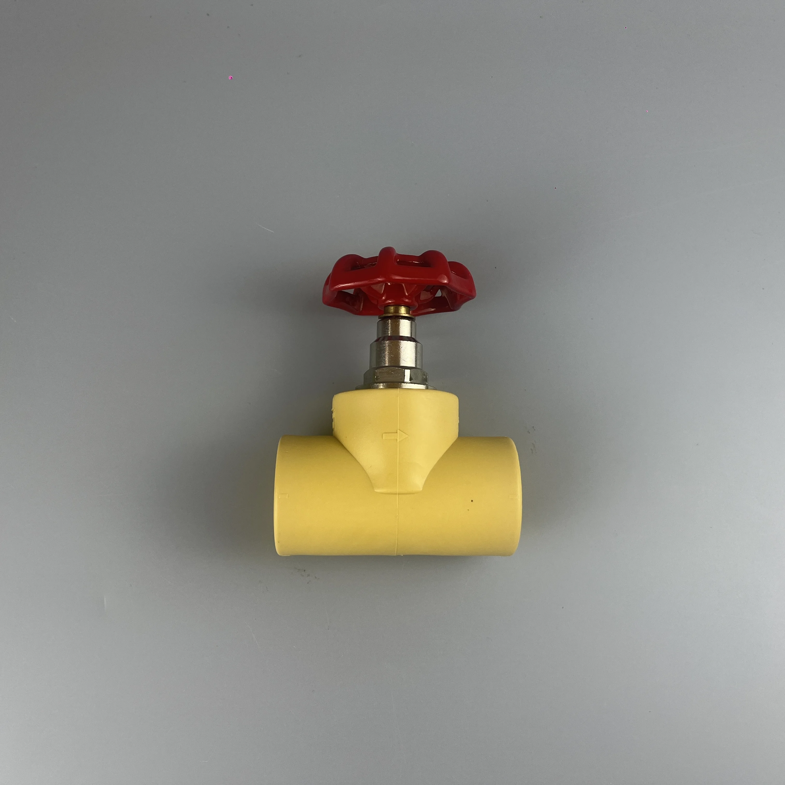 Deso ( 20-63mm ) plastic pipe welding ppr brass concealed stop valve with handle