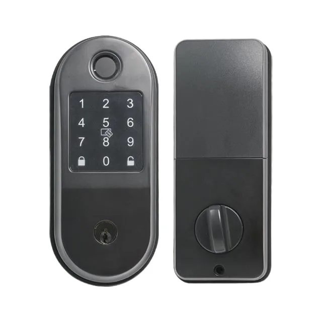 Competitive Fingerprint Password Electronic Safe Silver Digital Door Lock Clutch Hook For Menu Price List