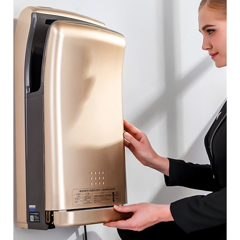 Commercial automatic induction double-sided high-speed hand dryer hotel intelligent jet hand dryer