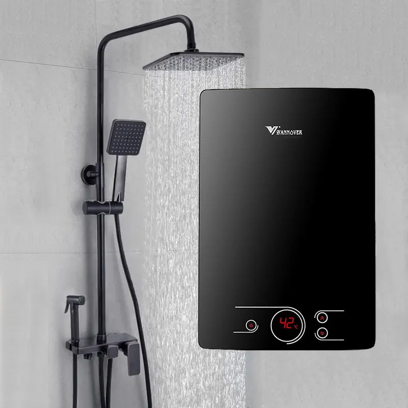 Tankless Water Heater Electric, Instant Hot Water Heater Under Sink 3000W 110V On Demand Mini Water Heater  RV Kitchen Bathroom