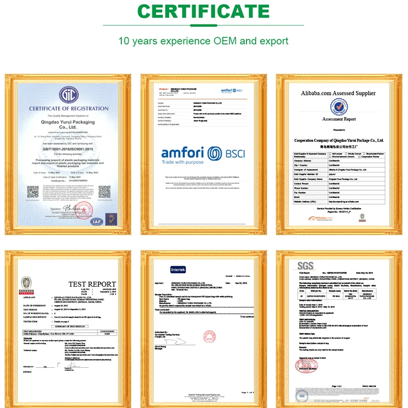 AIUDO Manufacturer Customized BPA Free Compostable Slide Zip Lock Plastic Bag Reusable Ldpe Storage Slider Ziplock Storage Bag