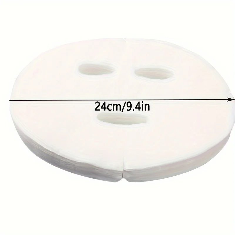 Naturally Made of Meltblown Nonwoven Fabric and Beauty Mask Paper the Microfiber Sheet Is Soft